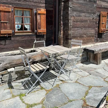 Chalet Bildji By Interhome 木屋 Staldenried